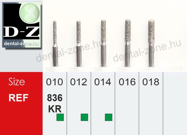 836KR Gyémánteszköz henger alakú, üreg előkészítéshez