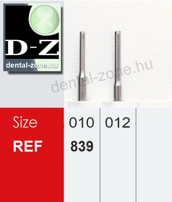 839 Gyémánteszköz henger alakú, korona előkészítéshez