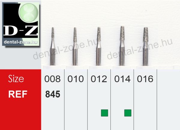 845 Gyémánteszköz kúpos alakú, üreg előkészítéshez