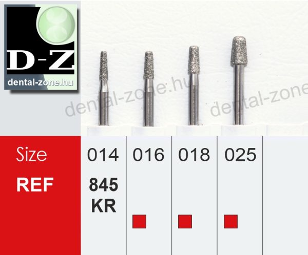 845KR Gyémánteszköz kúpos alakú, üreg előkészítéshez