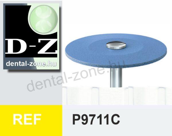 P9711C Laboratóriumi cirkónium polírozó korong alakú